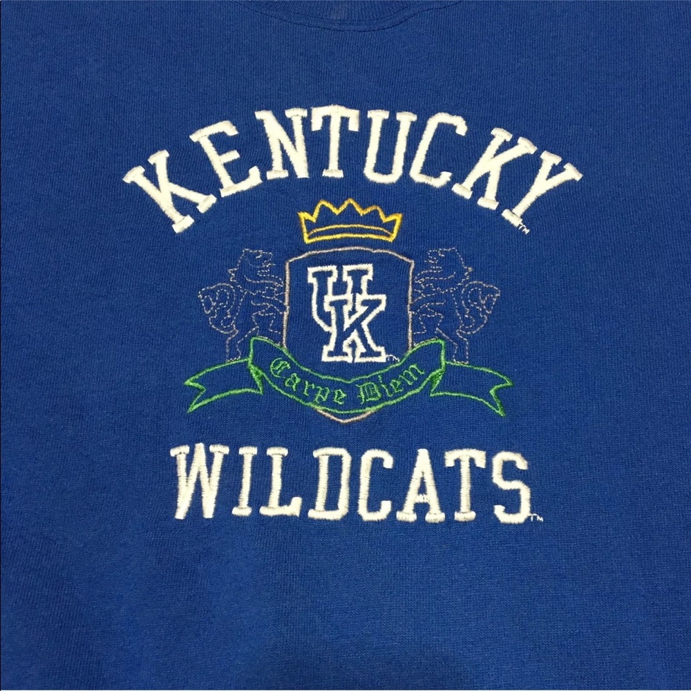 Vintage University Of Kentucky Wildcats Sweatshirt - Picture 2 of 5